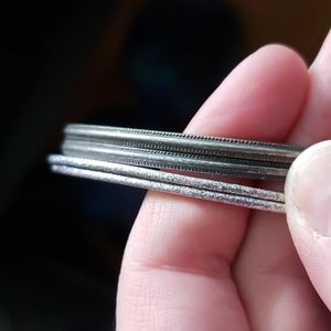 Four Bangle Bracelets